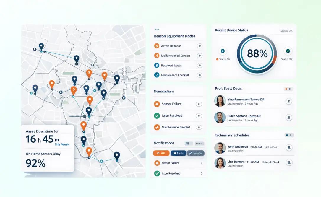 Streamlining post-delivery service operations for an industrial equipment manufacturer